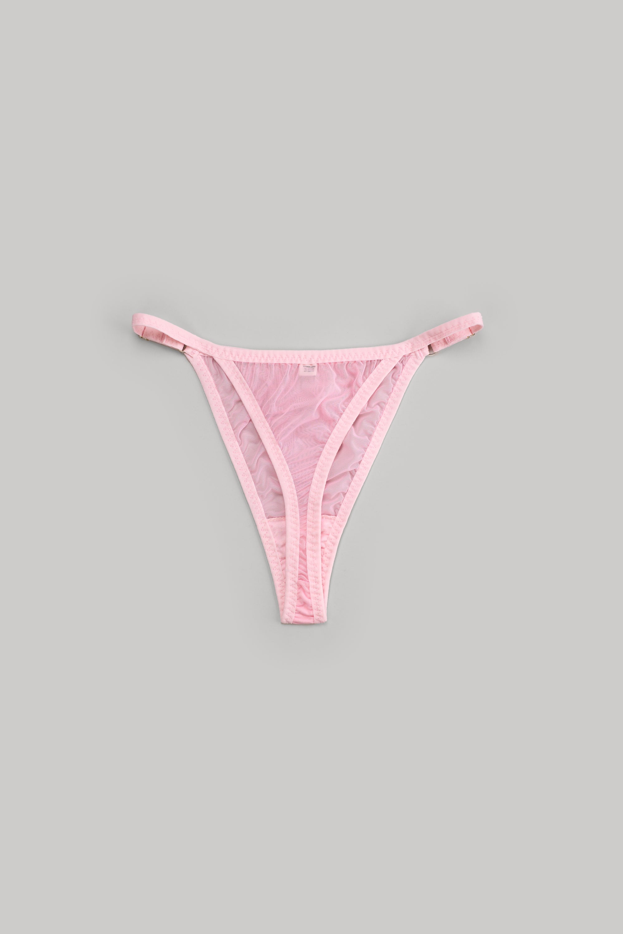 Italian Mesh Adjustable Thong