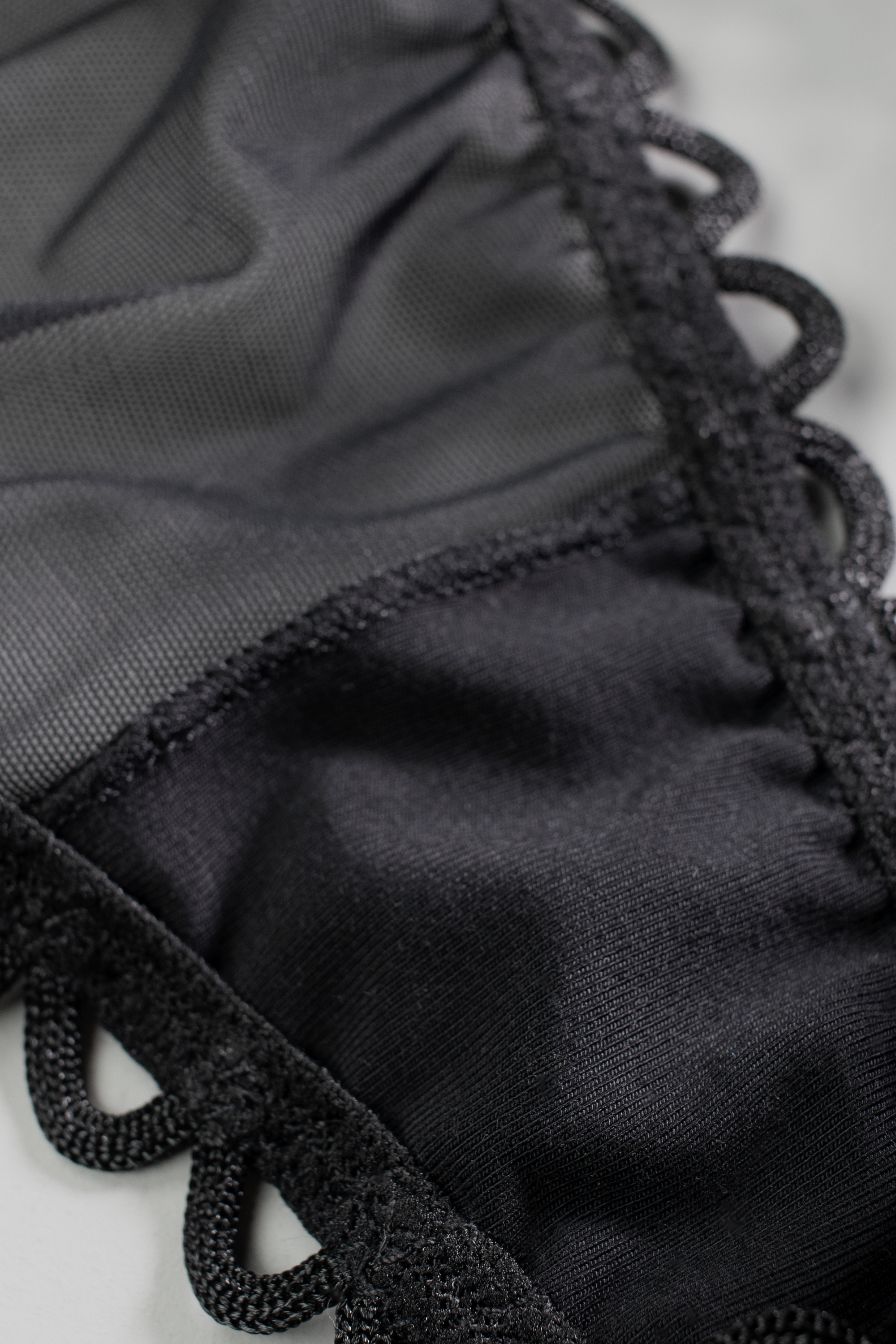 Loop Italian Mesh Thong