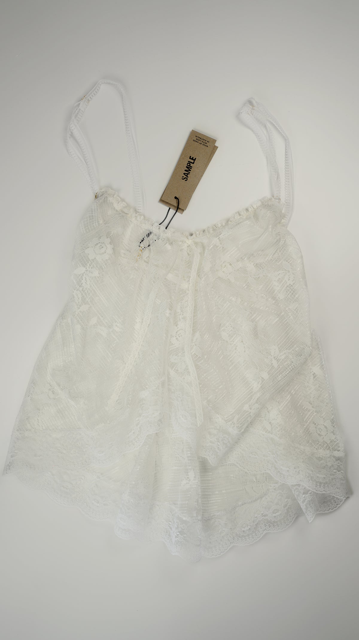 SAMPLE: Vintage Lace Cami #4