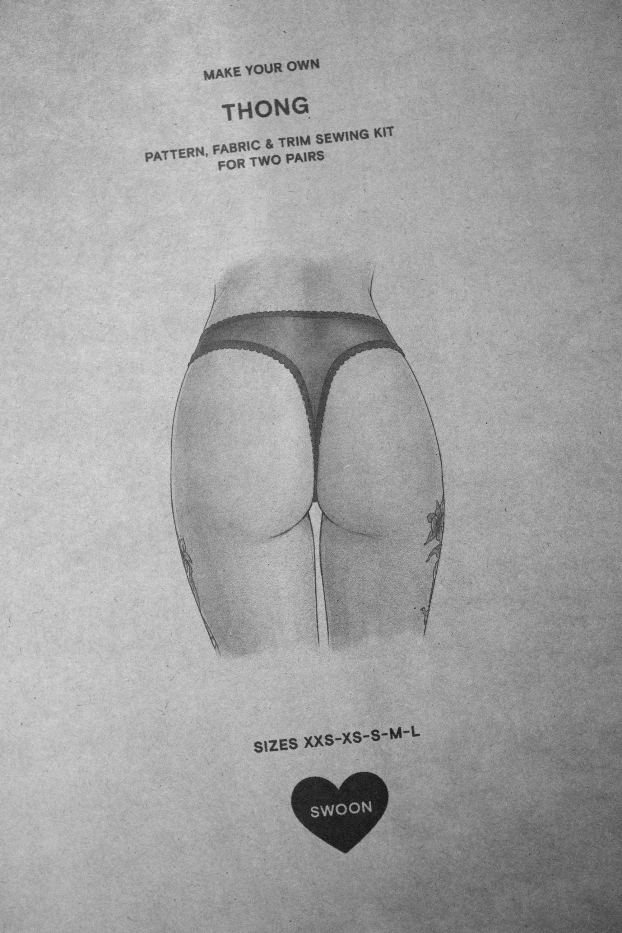 Make Your Own Thong Kit (2 Pairs)