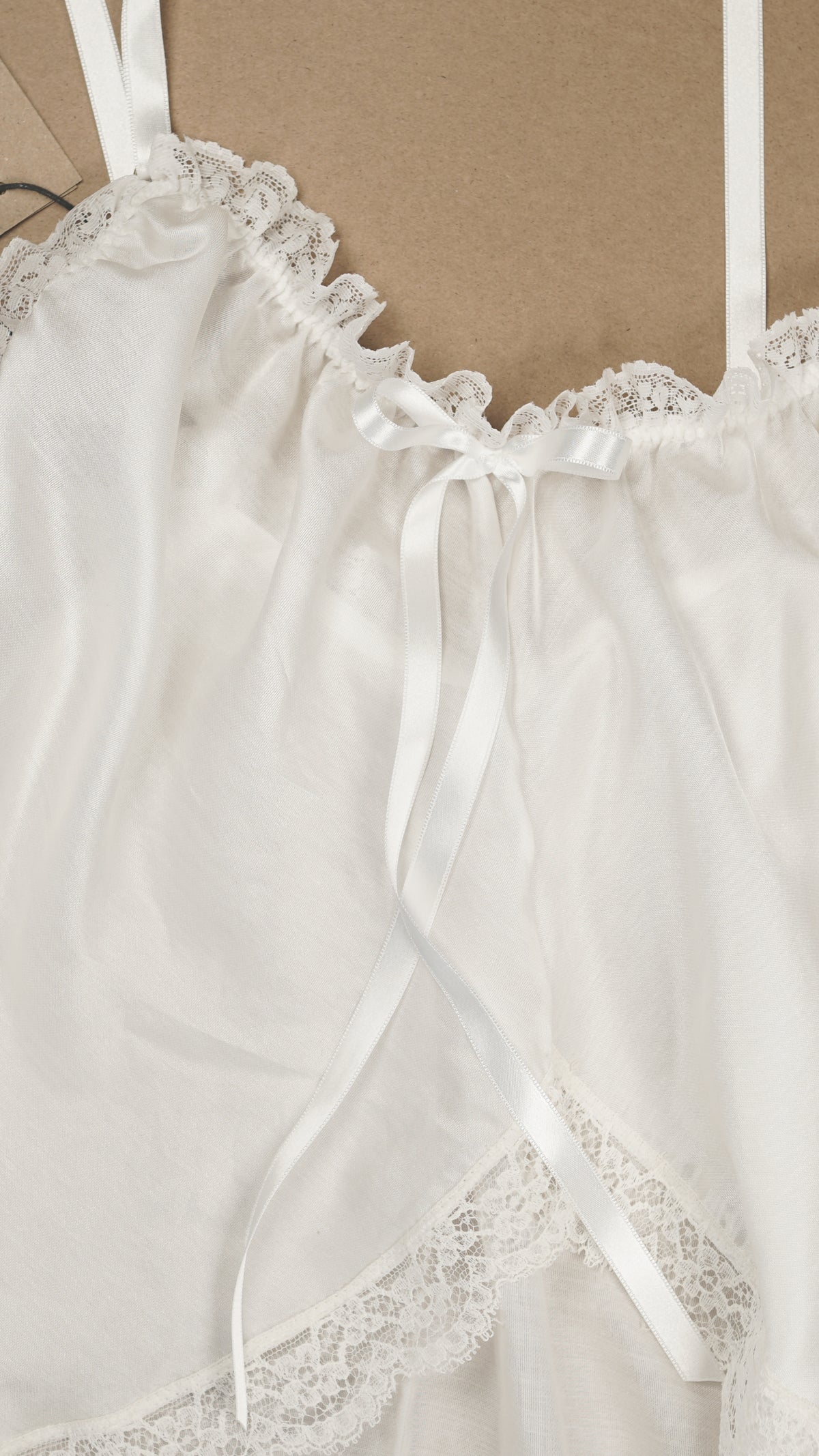 SAMPLE: Silk Cotton Cami #1 Size S/M