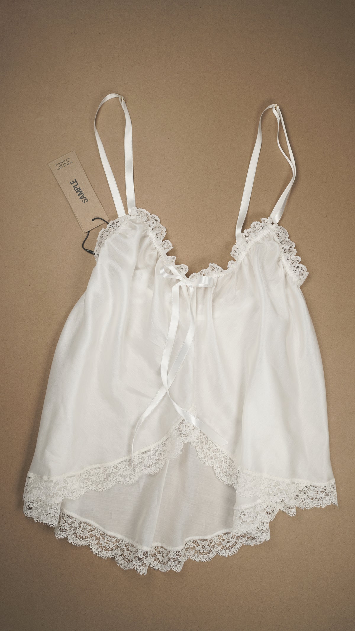 SAMPLE: Silk Cotton Cami #1 Size S/M