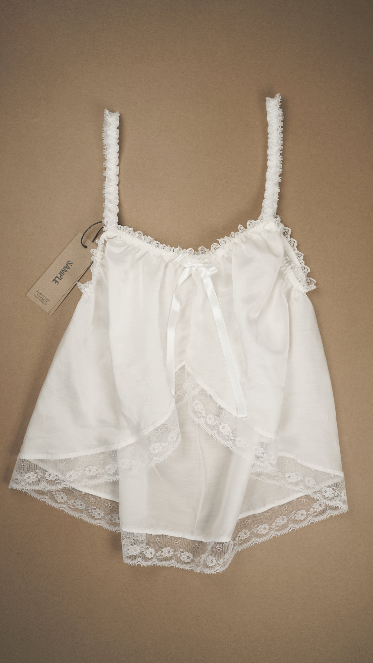 SAMPLE: Silk Cotton Cami #2 Size XS/S