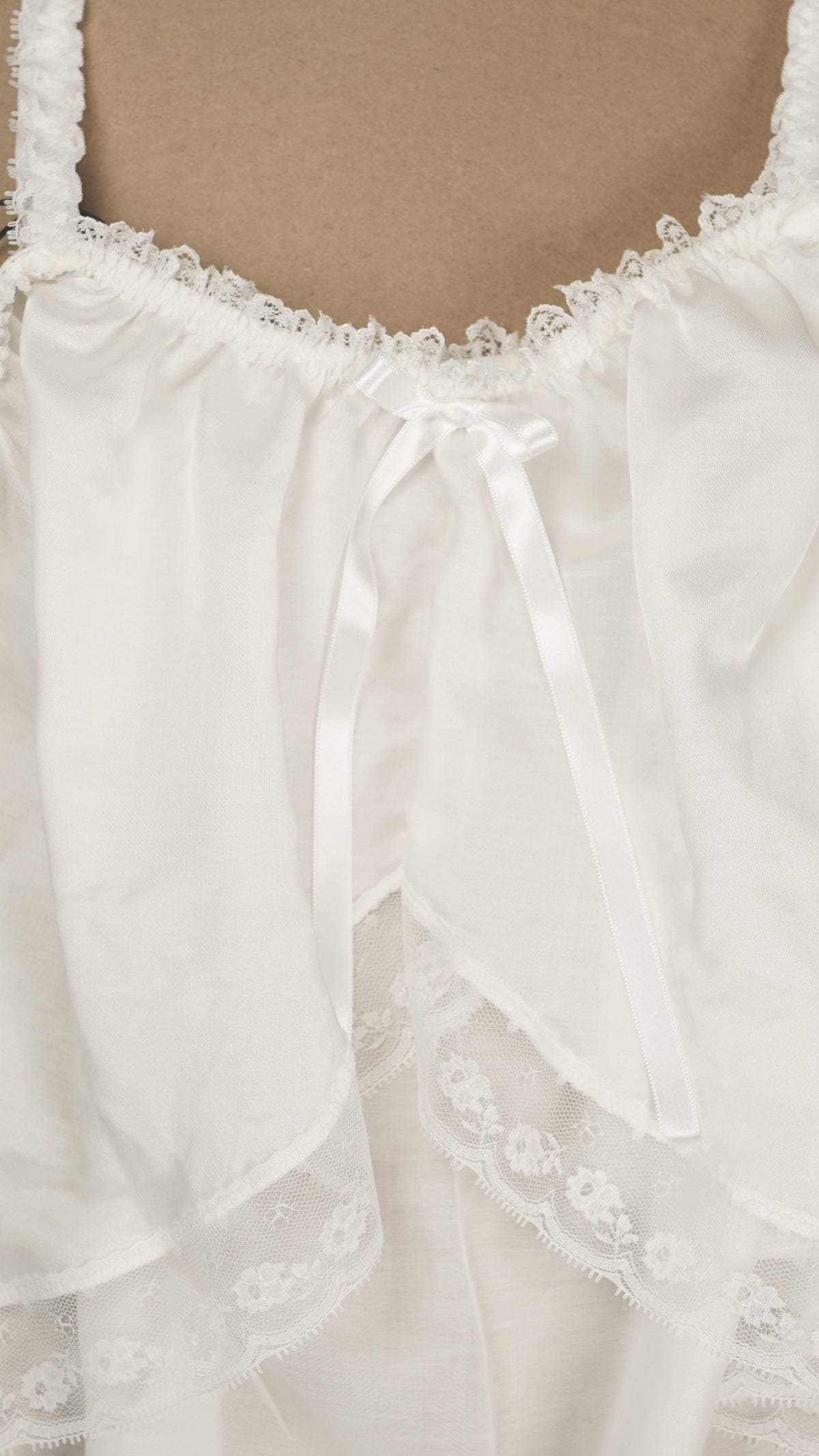 SAMPLE: Silk Cotton Cami #2 XS/S