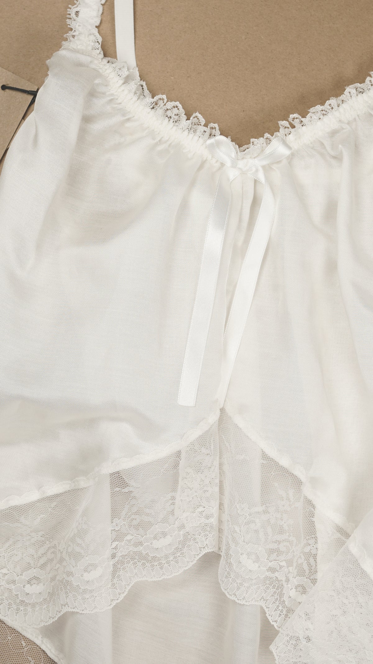 SAMPLE: Silk Cotton Cami #8 Size S/M