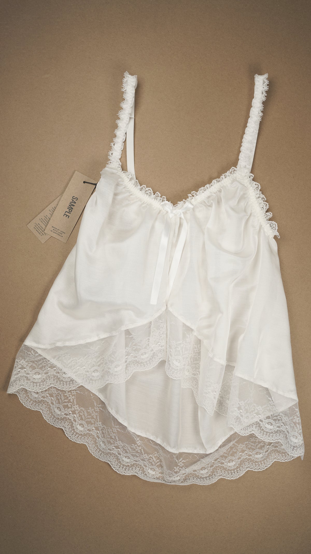 SAMPLE: Silk Cotton Cami #8 S/M