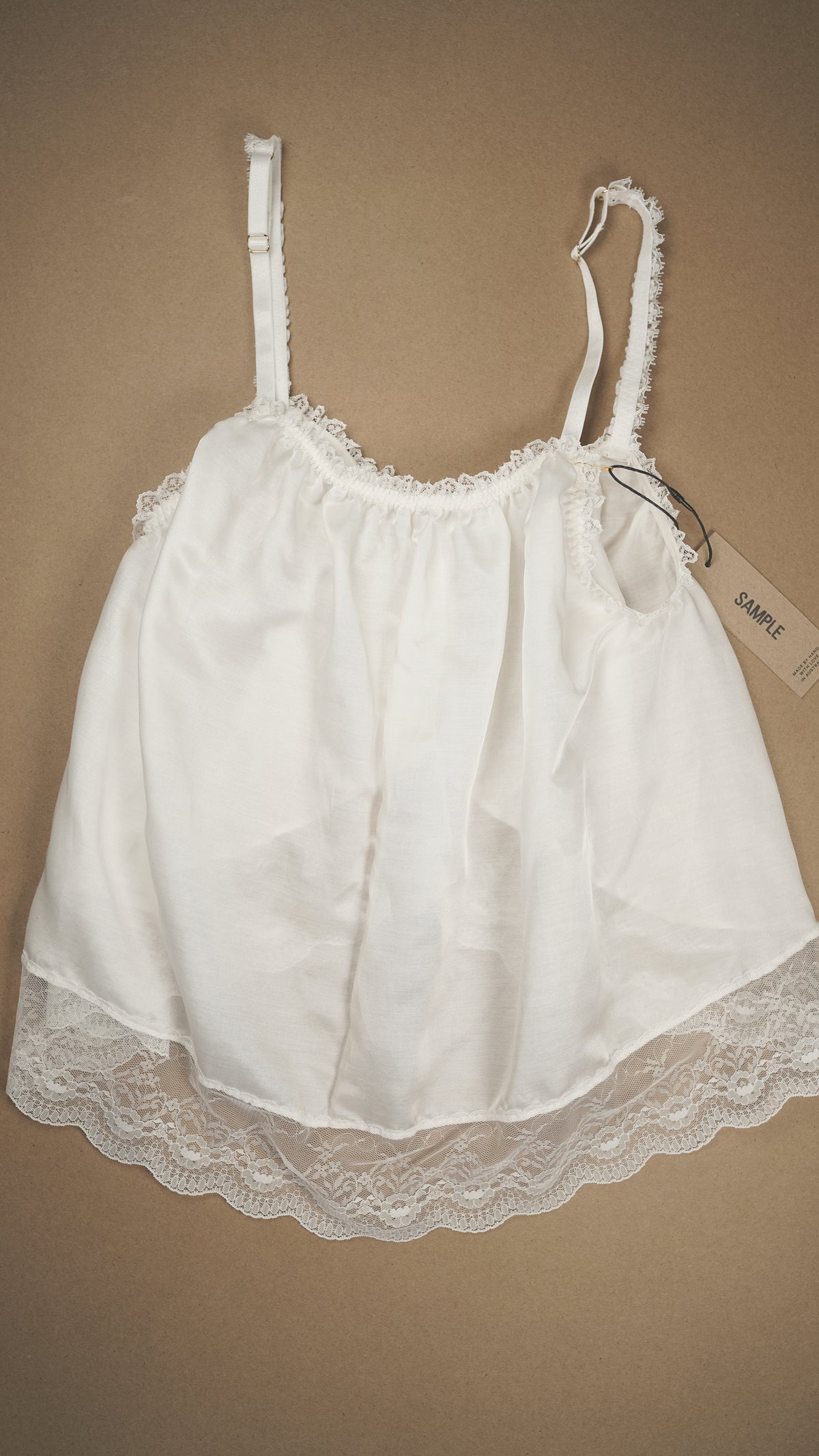 SAMPLE: Silk Cotton Cami #8 Size S/M