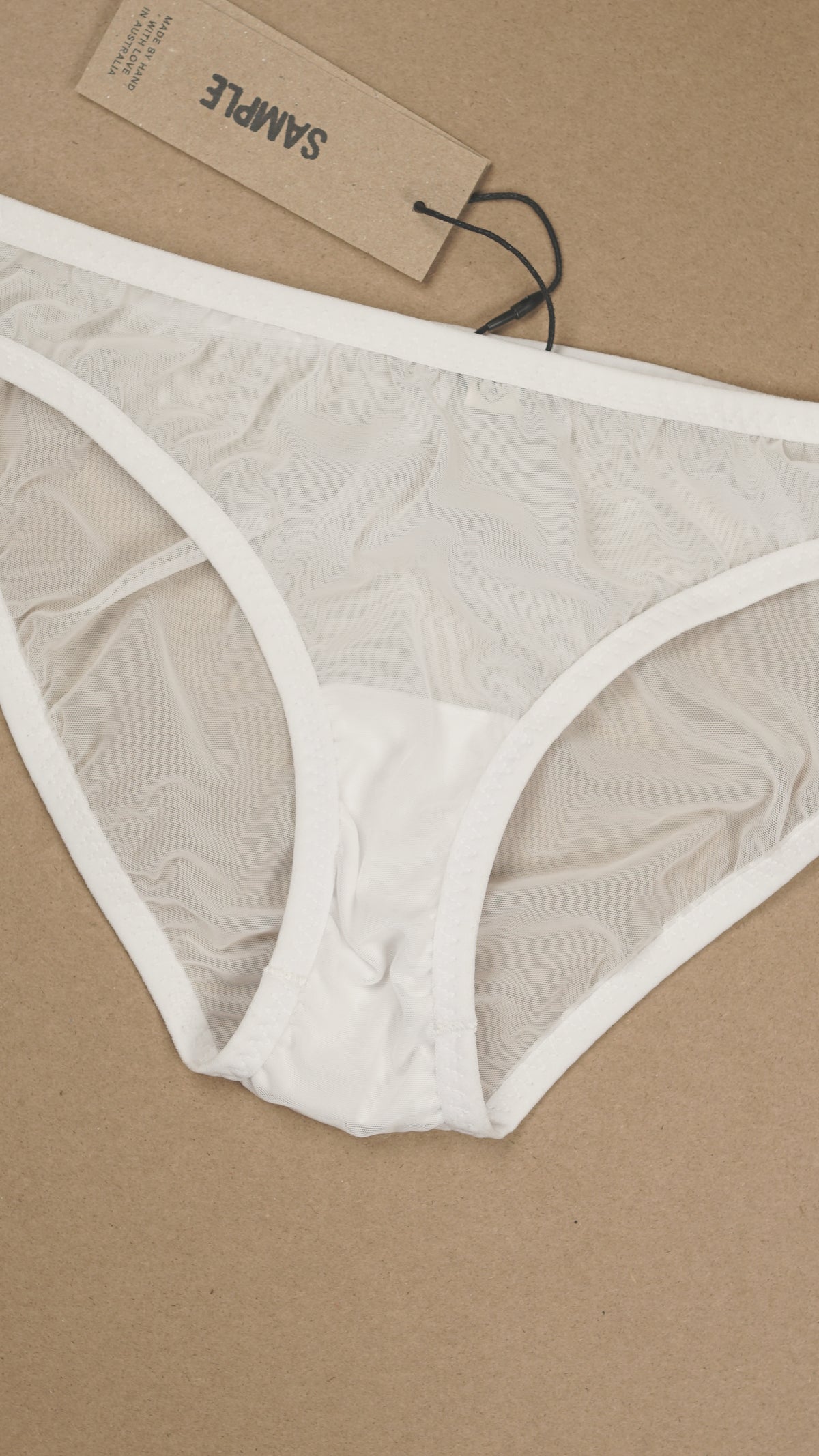 SAMPLE: Italian Mesh Bikini Brief Size S