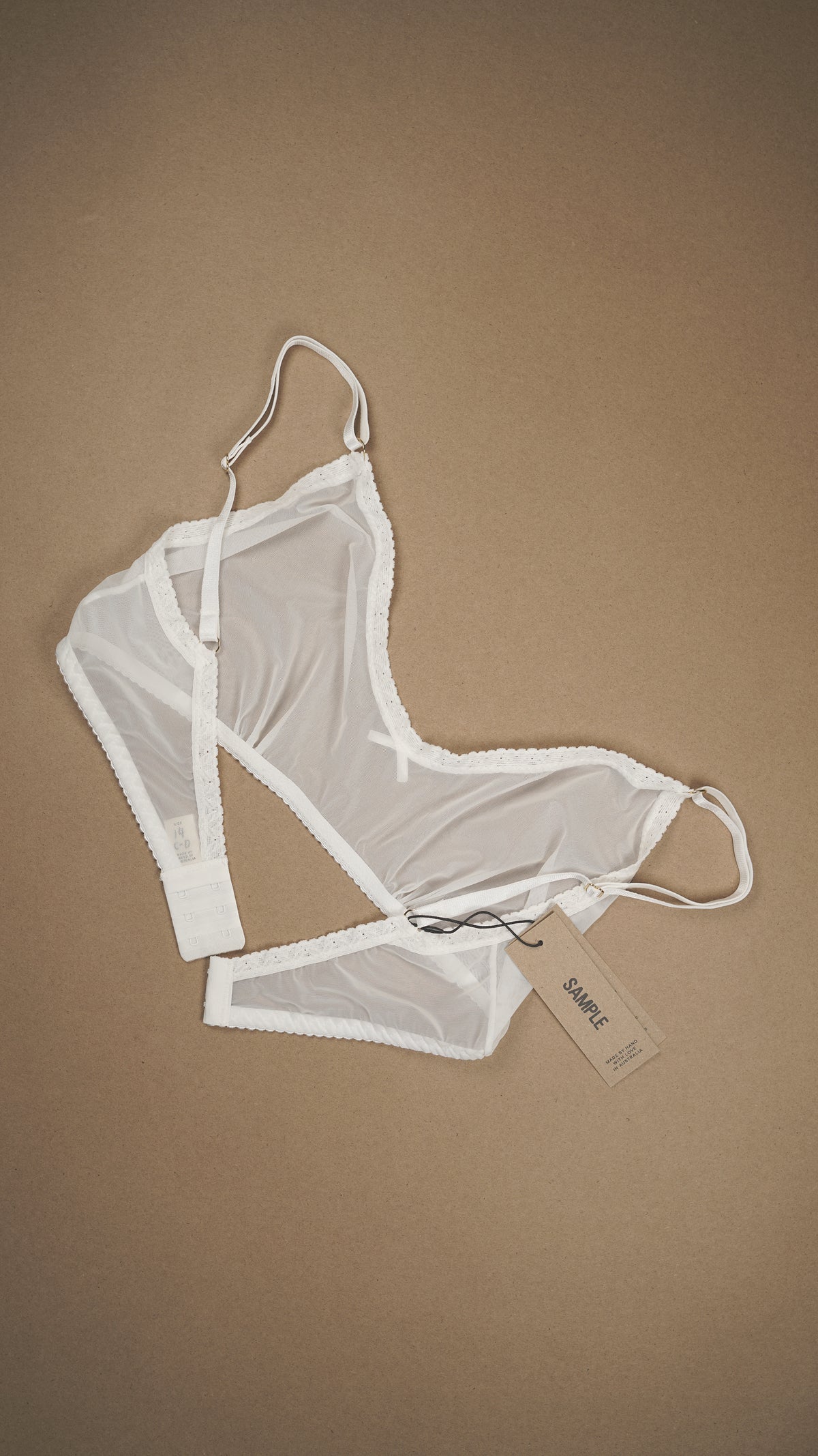 SAMPLE: Lace Trim Bralette