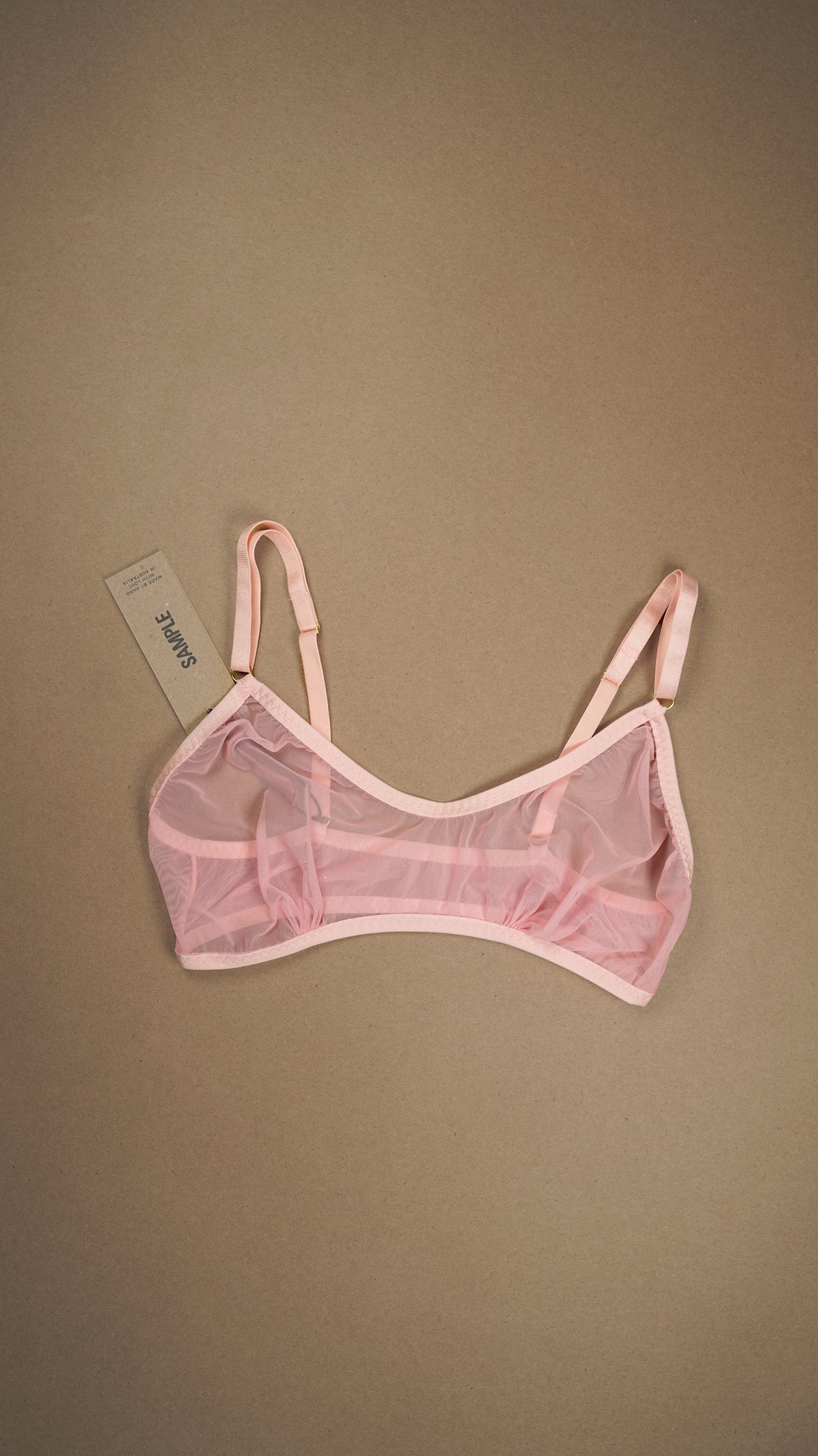 SAMPLE: Italian Mesh Bralette 12 C-E