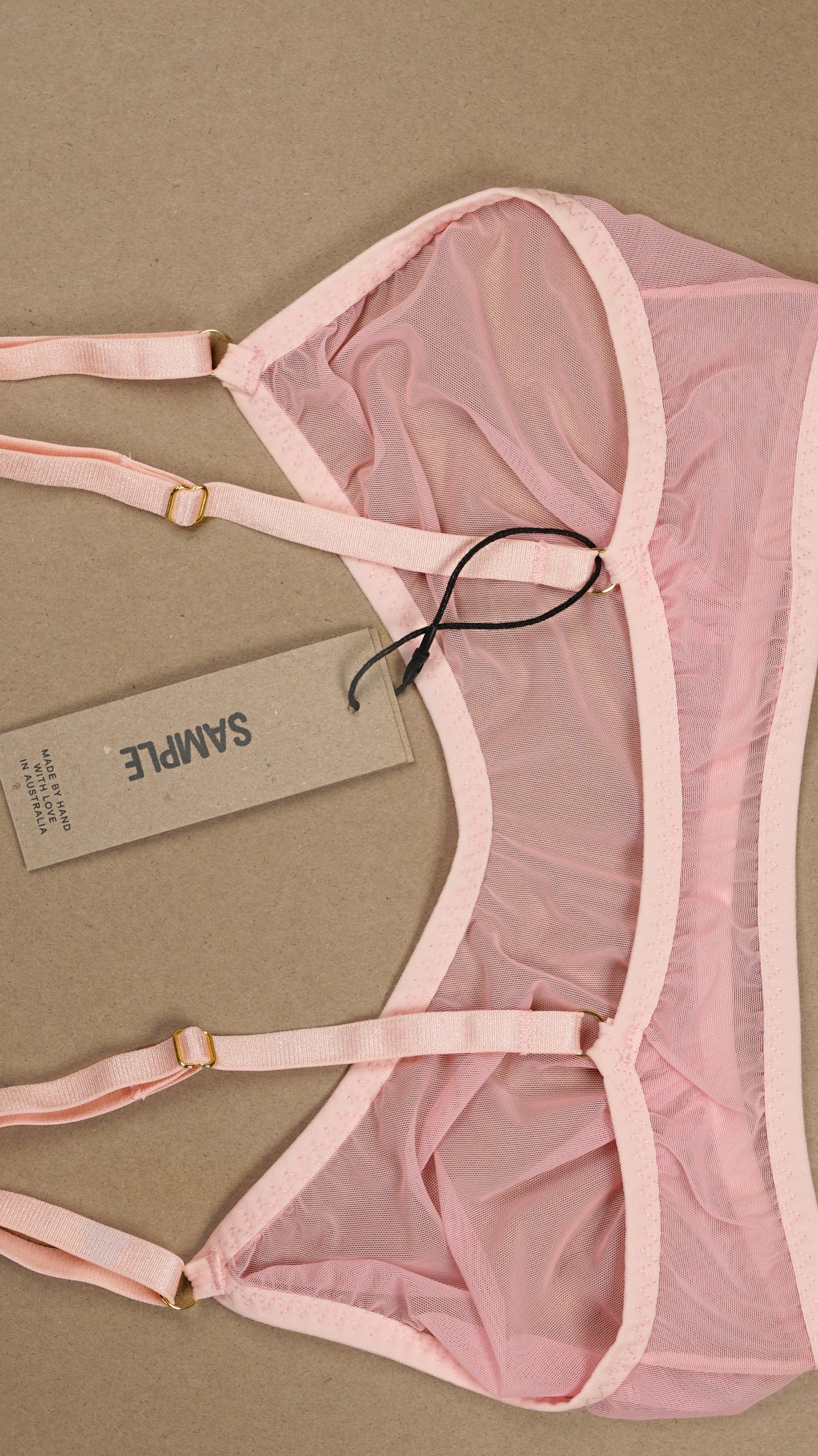 SAMPLE: Italian Mesh Bralette 12 C-E