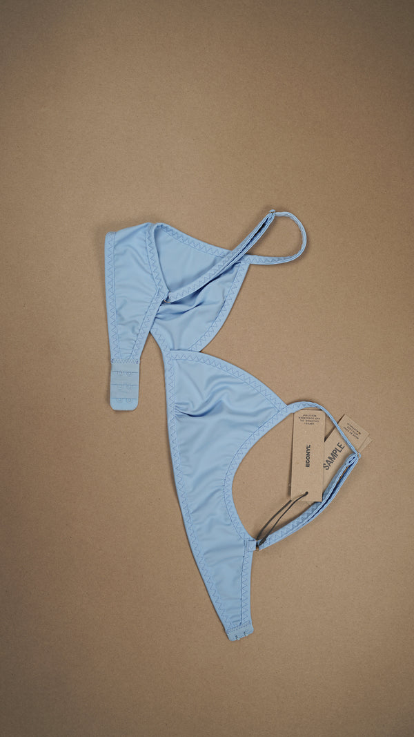 SAMPLE: Recycled Swim Triangle Bralette