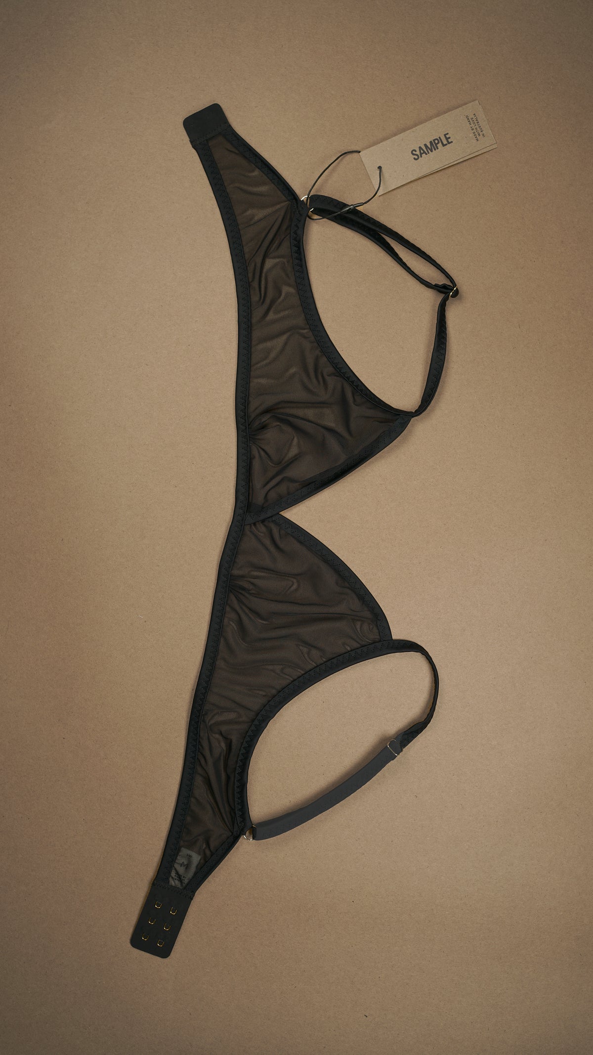 SAMPLE: Mesh Triangle Bralette Size M