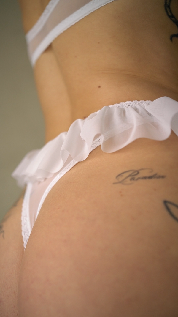 Froufrou Italian Mesh Thong