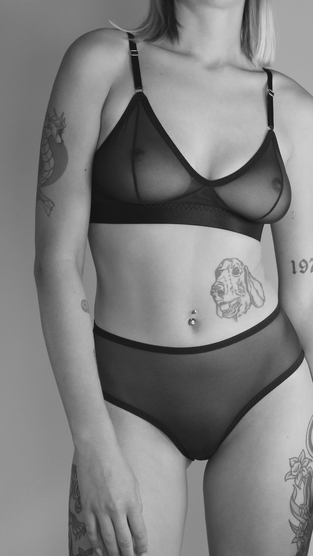 Tulle Bra