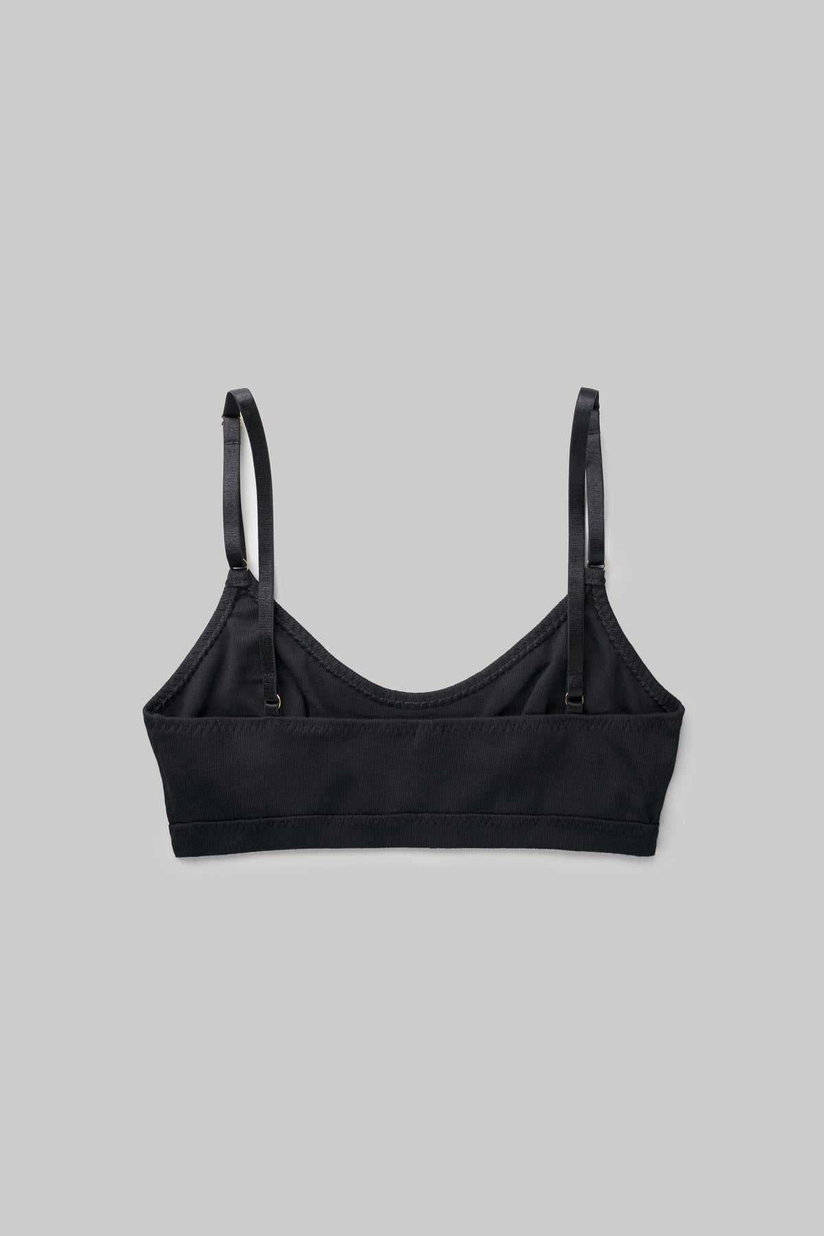 SAMPLE: Ribbed Cotton Bralette Size M