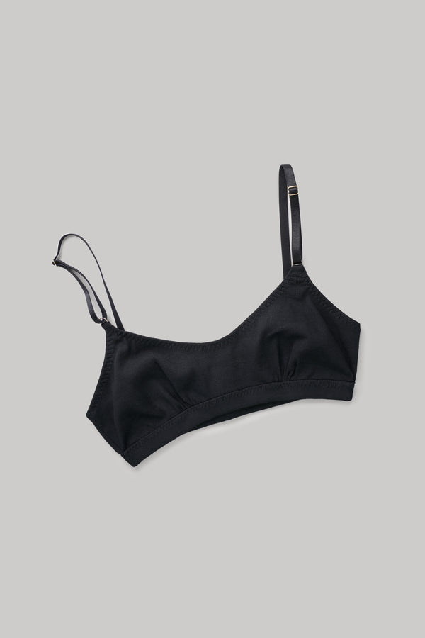 Australian Ribbed Cotton Bralette