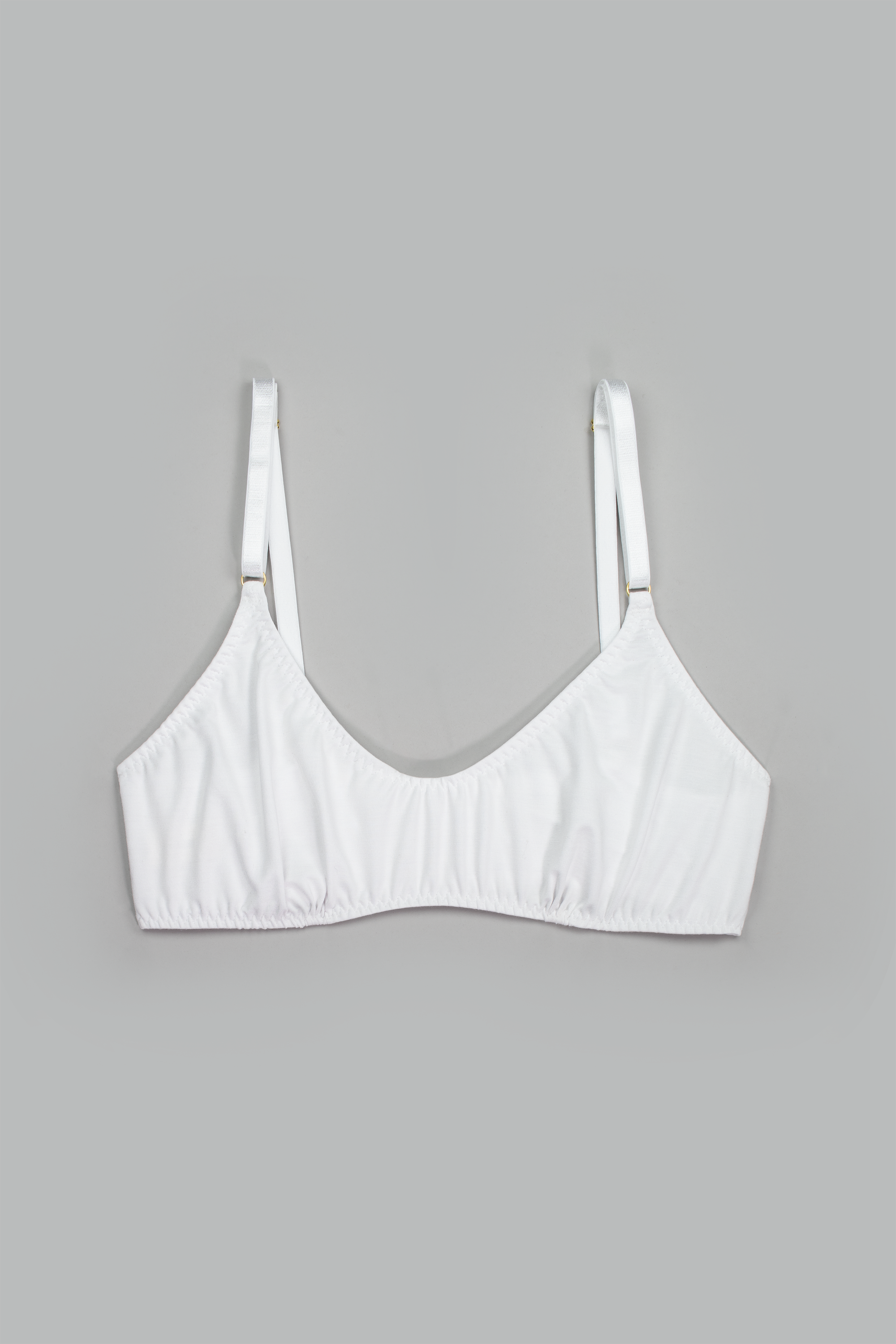 Organic Bamboo Bralette in Cloud