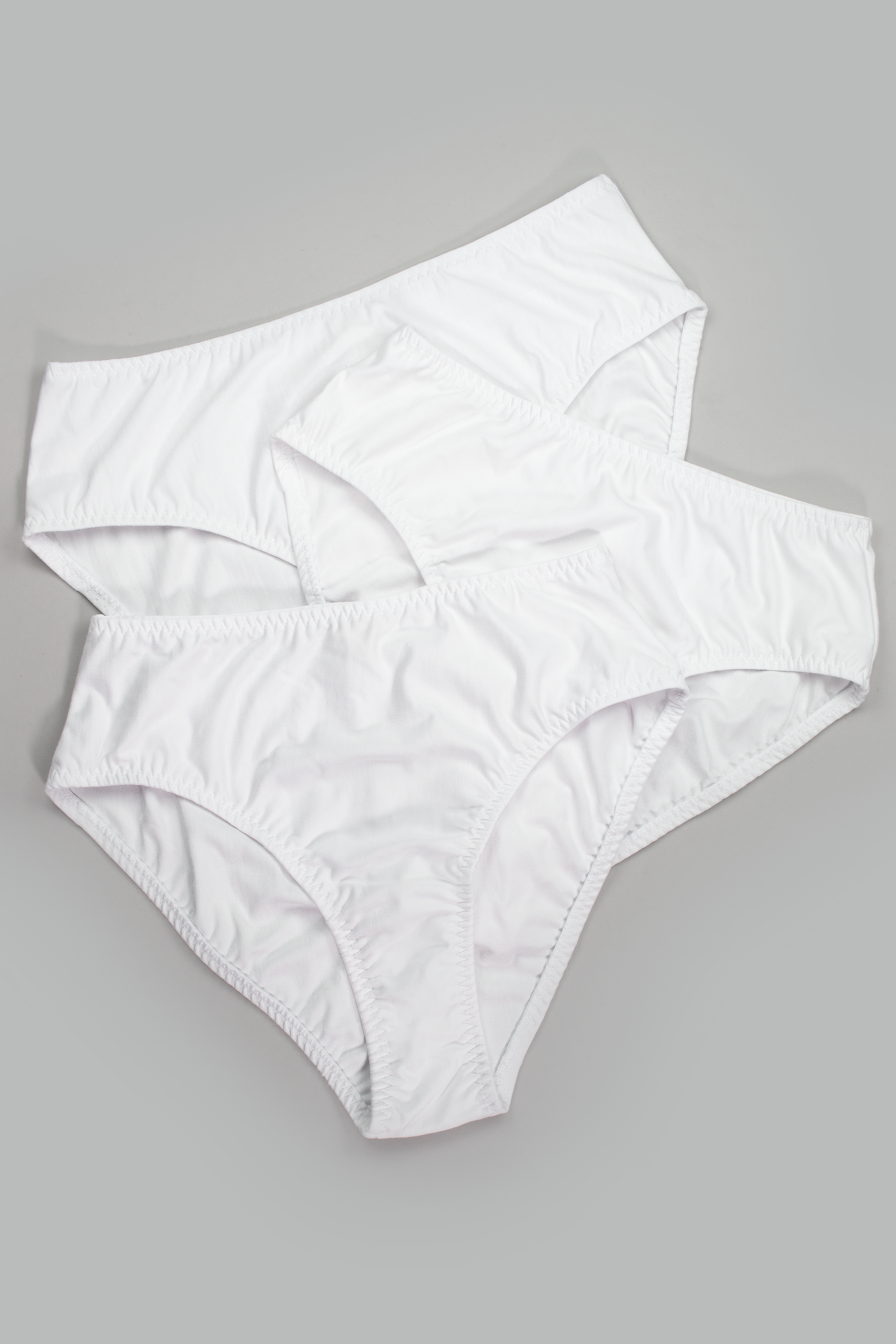 Organic Bamboo French Cut Brief in Cloud