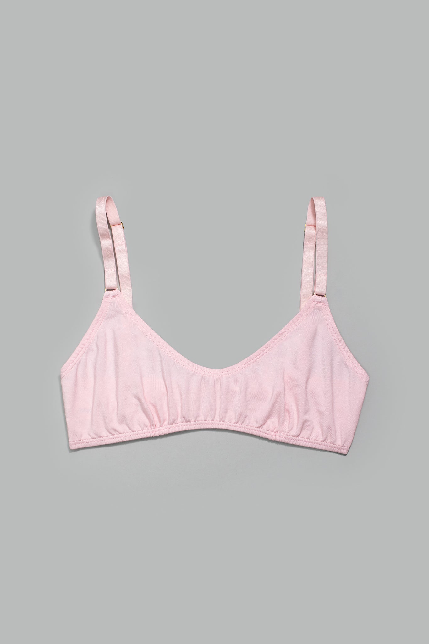 Organic Bamboo Bralette in Fairy Floss