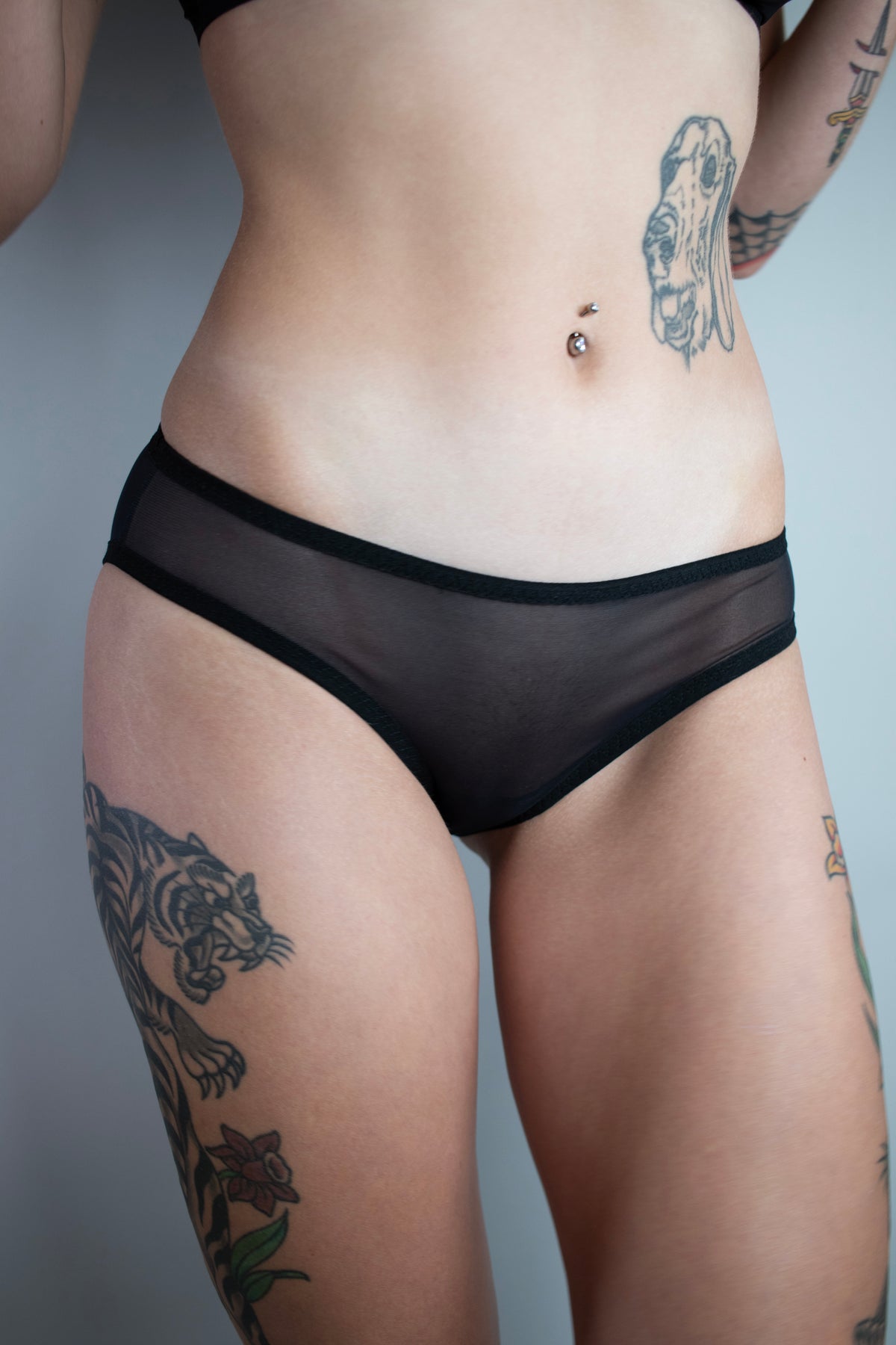 Tulle Bikini Brief