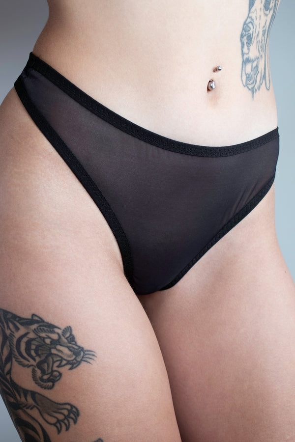 Italian Mesh Thong