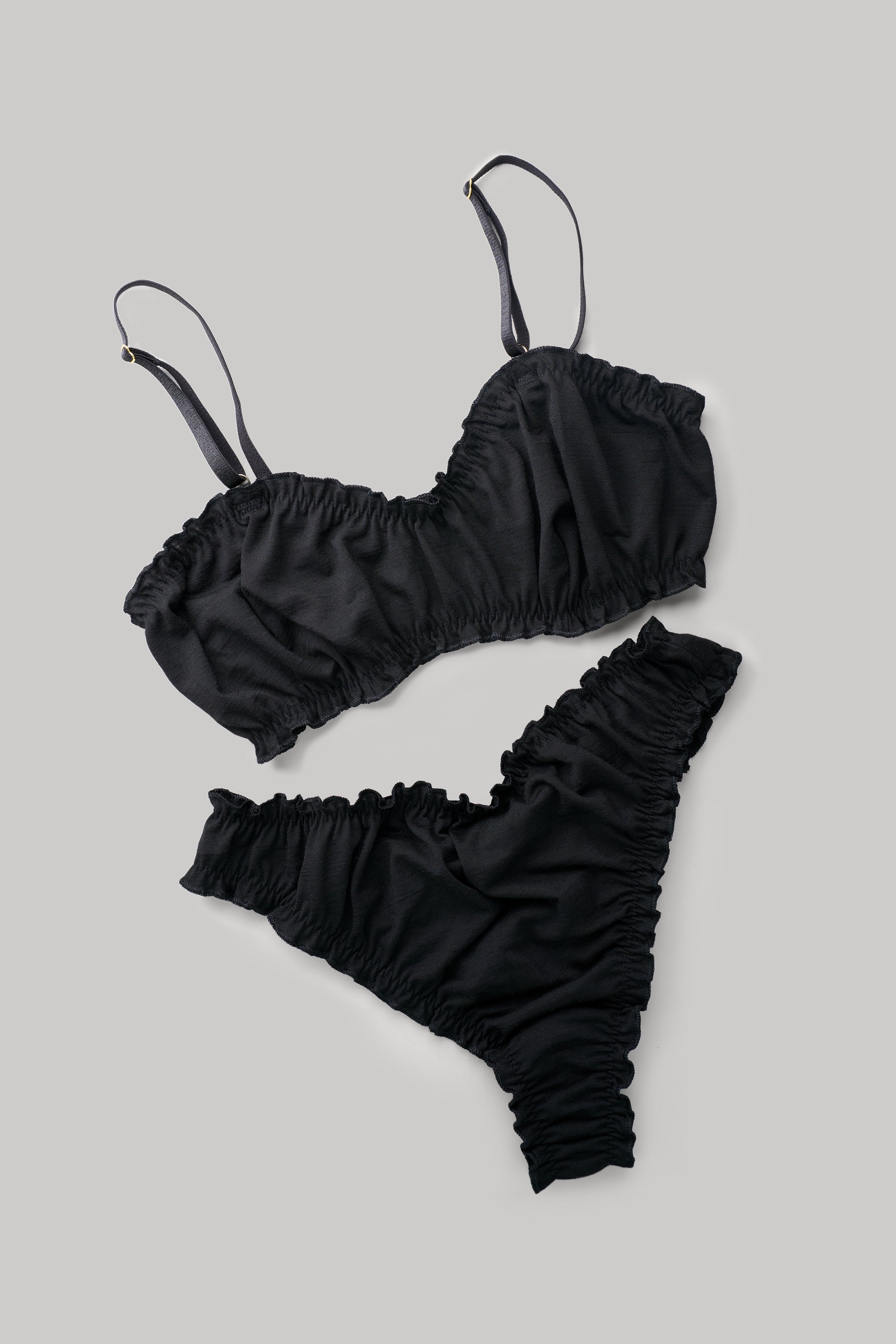 Australian Merino Ruffle Thong