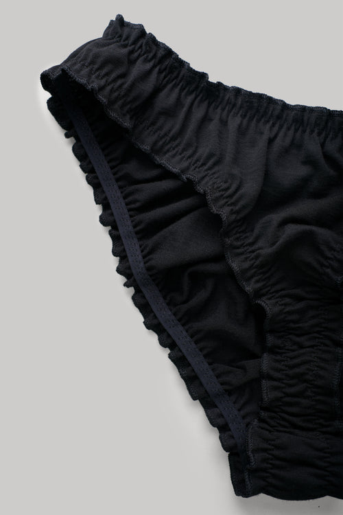 Australian Merino Ruffle Thong