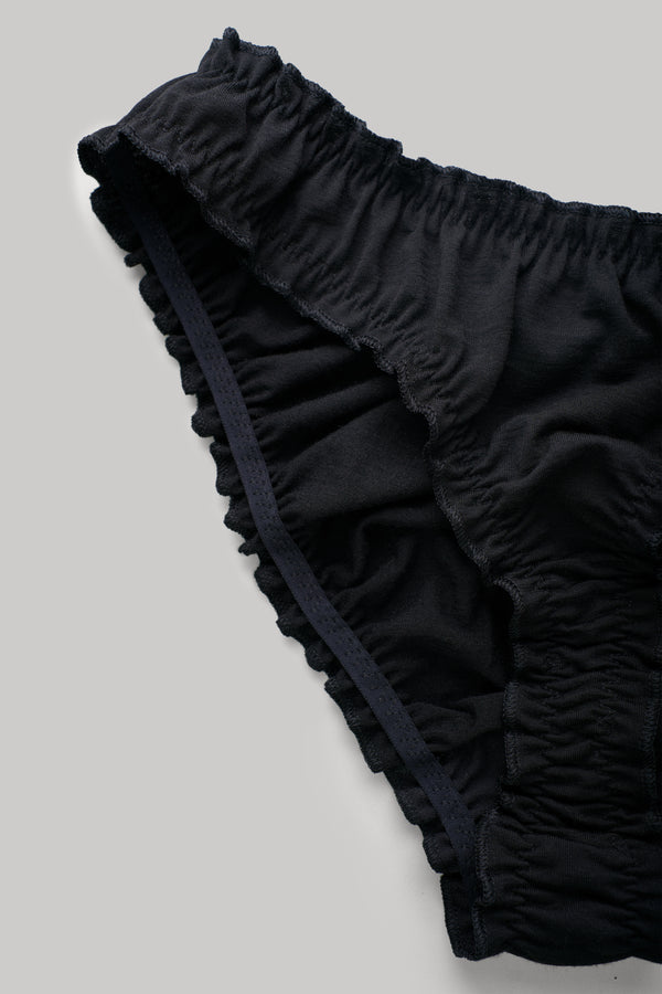 Australian Merino Ruffle Thong