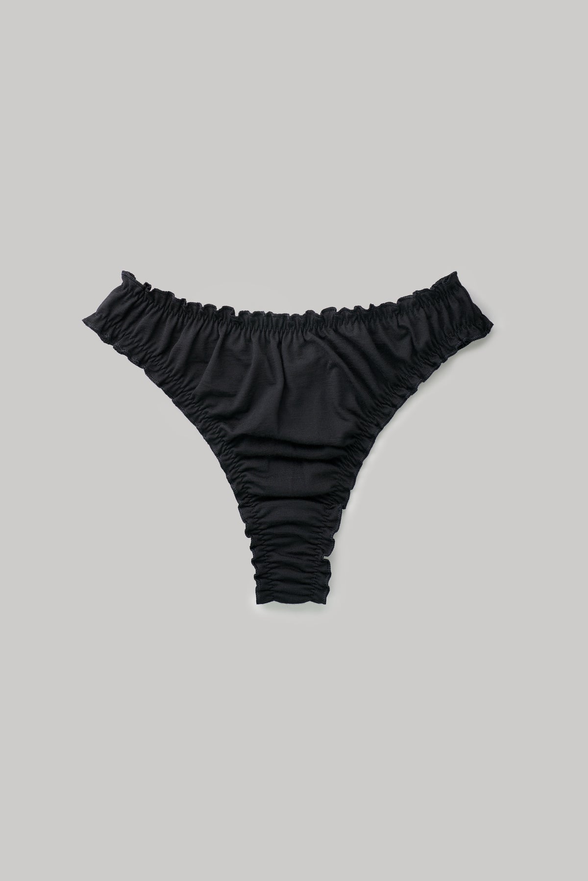 Australian Merino Ruffle Thong