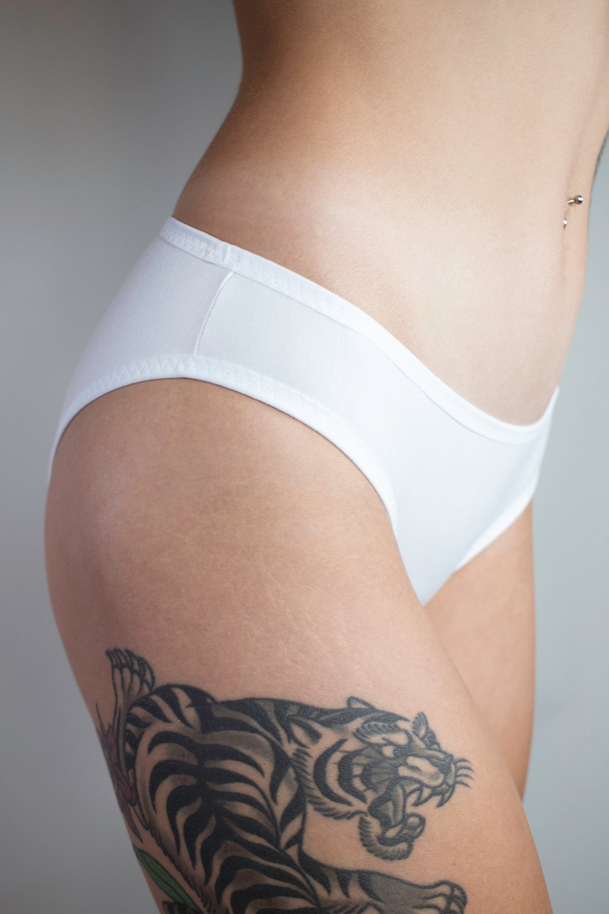 FINAL ROLL: Bamboo Bikini Brief in Cloud