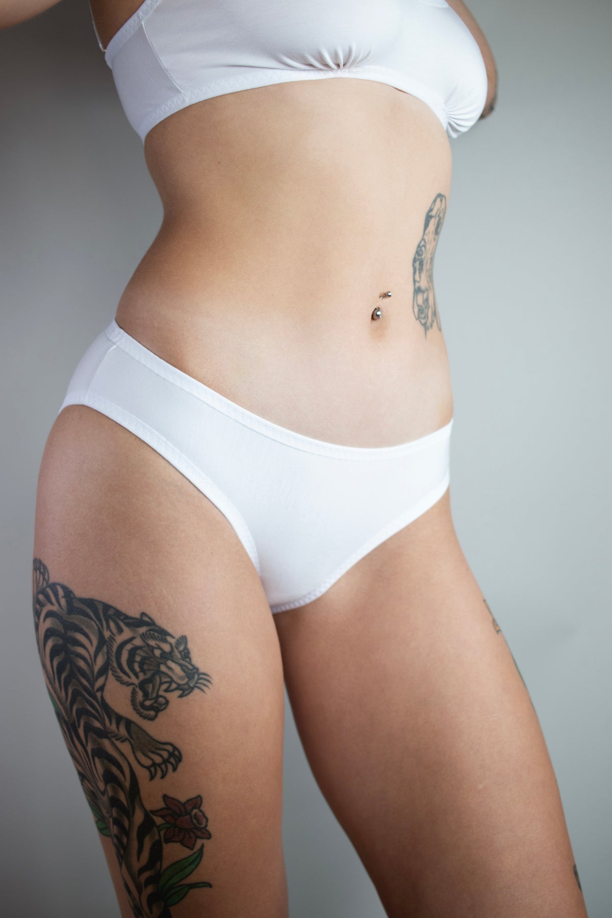FINAL ROLL: Bamboo Bikini Brief in Cloud